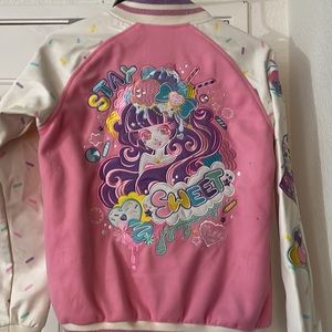 Super cute and rare Sweets varsity jacket MissKika